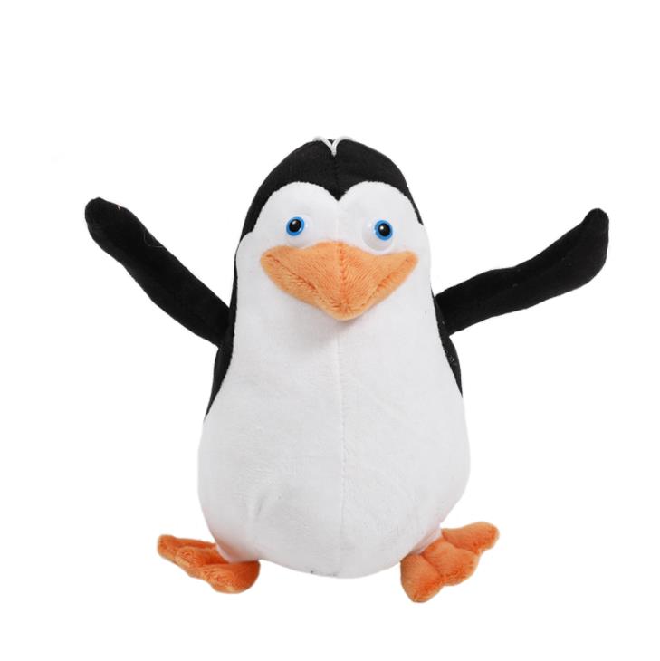1 stuks 20-35cm 6 Stijlen Madagaskar pluche knuffeldier zacht dier poppen giraffe nijlpaard leeuw pinguïn zebra lemuren figuur cadeau voor kinderen