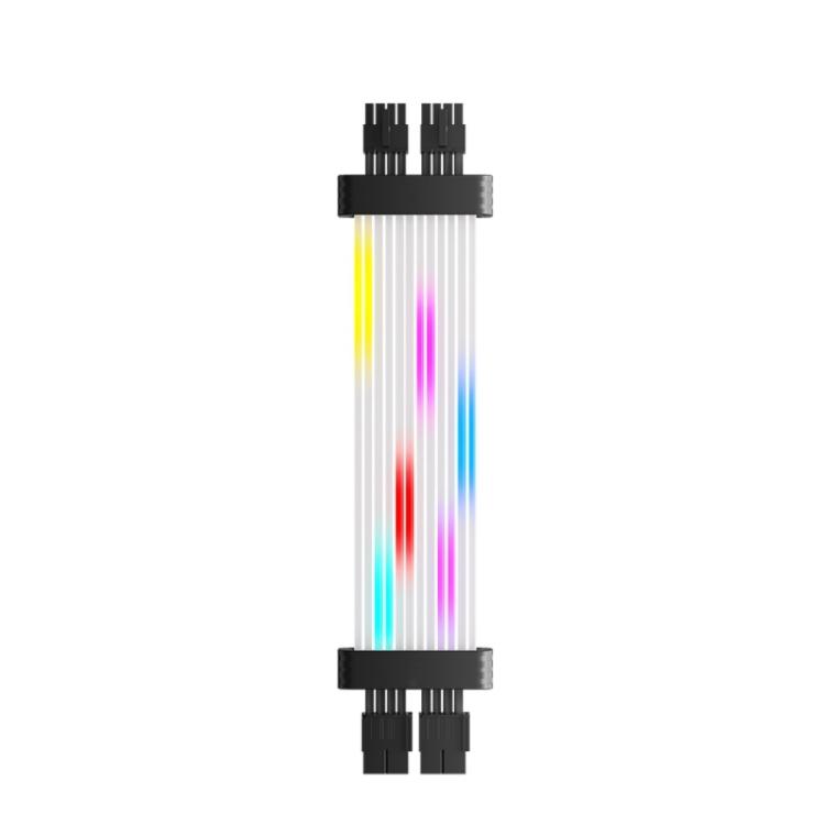 Decorative ARGB 8Pin GPU Power Extension Cable Wireless Lighting Control Durability ARGB Light Strips For PC Builds