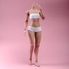 Scale Female Action Figure Flexible Joint Action Figure Body Model with Various Detachable Leg and Hand Accessories Tan Model 1/6 Body, 12-Inch (Light