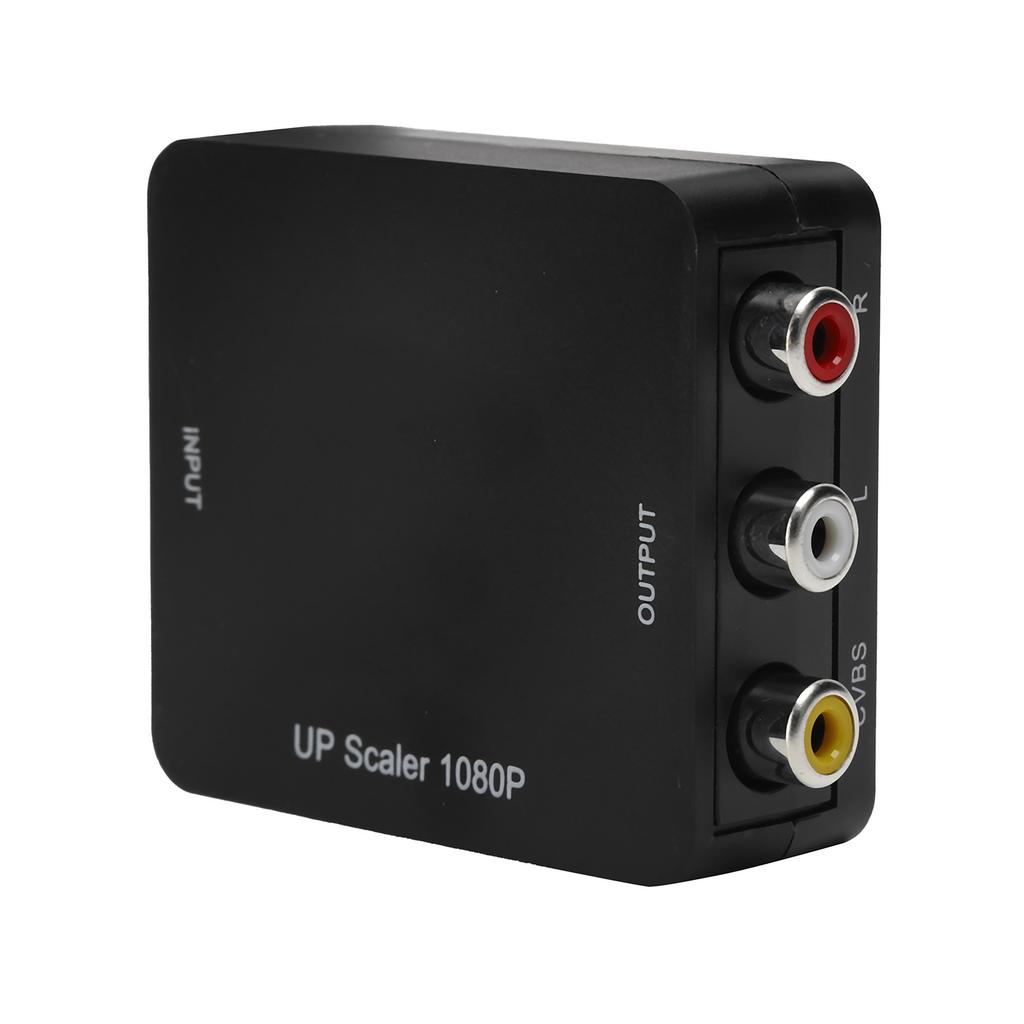 HD-Multimedia-Schnittstelle zu AV-Konverter HD-Video-Audio-Adapter mit Mini-USB-Stromkabel