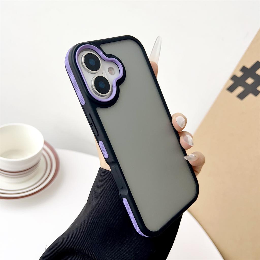 Frosted Transparent Phone Case for IPhone Air 17 16 Plus 15 14 13 12 11 Pro Max 16E TPU Skin Feel Protection Bumper Cover