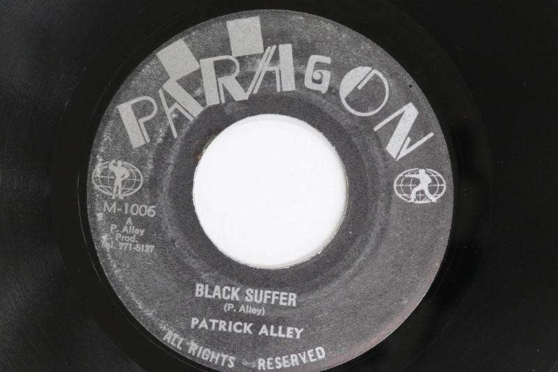 

7inch Record PATRICK ALLEY Black Suffer Dub In Reason M1006 PARAGON 1975 US Reggae Ska Dub Used