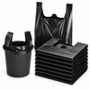 Black Handled Trash Bags Disposable Supermarket Shopping Bags Garbage Bags  Home Cleaning Supplies
