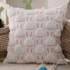 Christmas Lights Embroidered Pillow Case American Retro Living Room Sofa Pillow Cushion Christmas Atmosphere Home Decoration