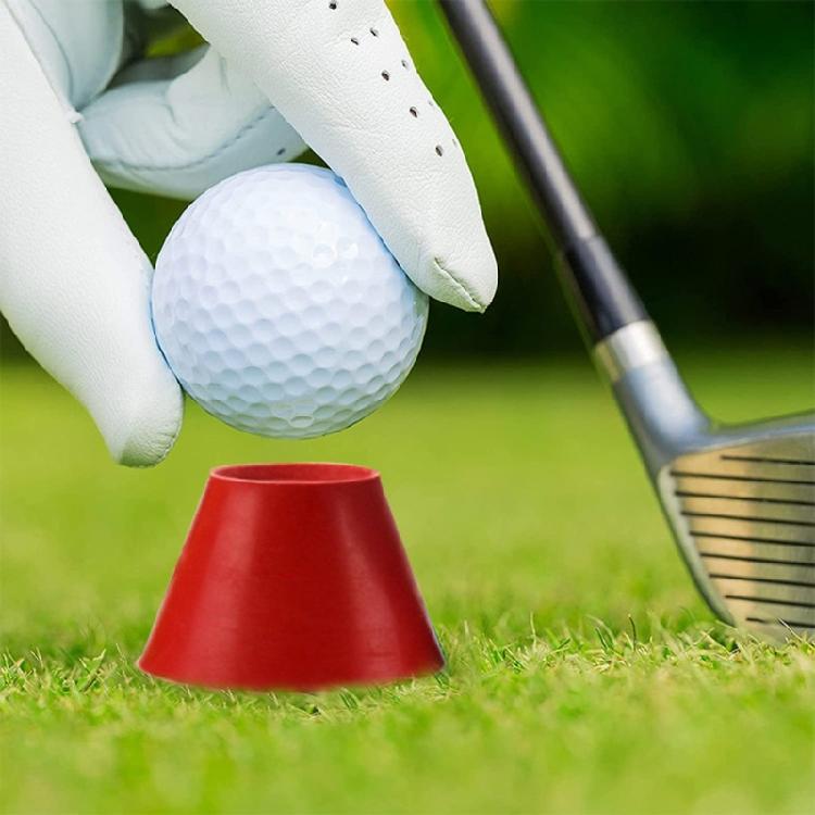 Durability Rubber Golf Tees Golfer Ball Tees Holder Golf Mat Golf Practice Tees for Convenient Outdoor Use