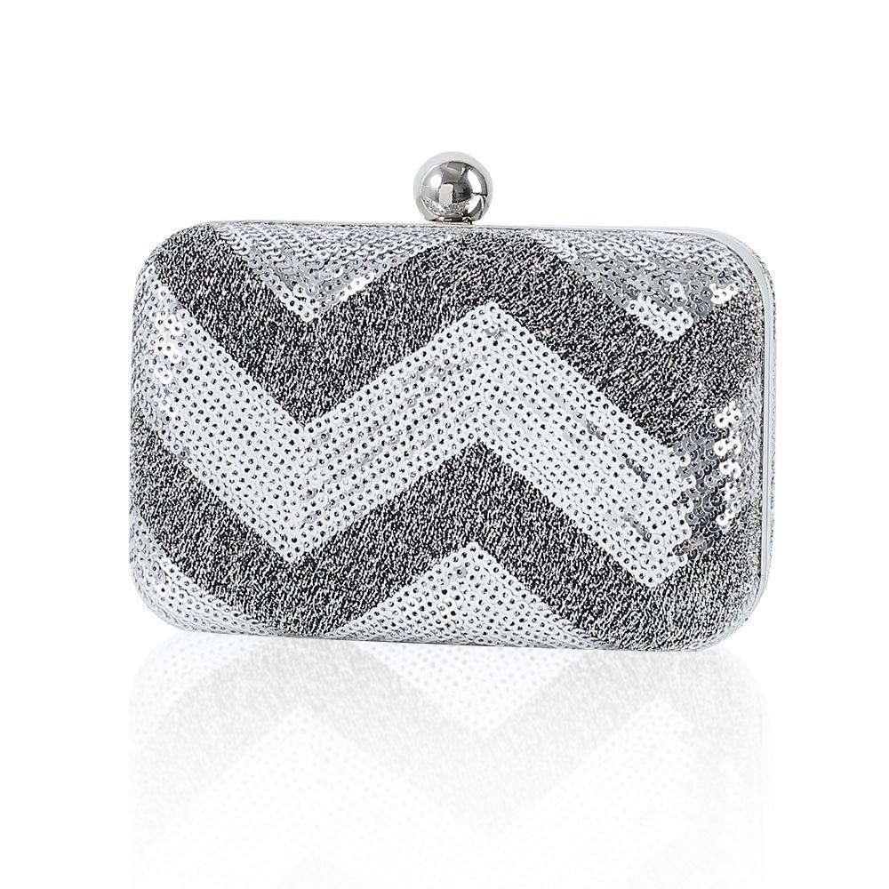 Green Clutch Bags Luxury Designer Sequins Wallets for Women Handbags Trends 2024 Elegant Purse Crossbody Evening Bag Female