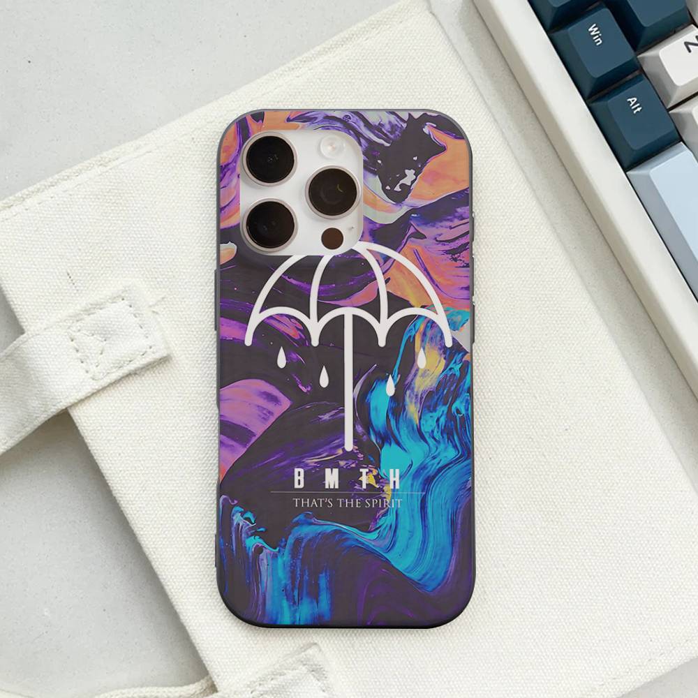 

Rock Band B-Bring M-Me The H-Horizon Phone Case For IPhone 17 16 15 11 12 13 14 Pro Max Soft Corrugated Silicone Cover Case iPhone 13