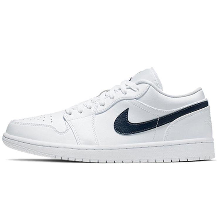 

JORDAN 1 Low White Obsidian 45