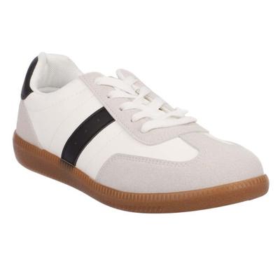 Womens/Ladies Contrast Panel Trainers