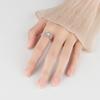 Sunflower Adjustable Stress Relief Ring With Rotating Design For Women Jewelry Lovers