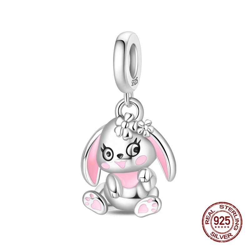 Copper Charms Fits Charm 3Mm Original Bracelet Necklace Womens Blue And Green Monster Charm Beads Diy Fine Jewelry Gifts