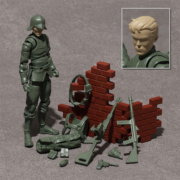 Mobile Suit Gundam Zeon Principality Army General Soldier 01 Action Figure G.M.G.PROFESSIONAL 1/18