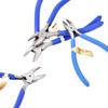 TSDETS Sprue Pliers Set: Includes 6" Side Cutting, 5" Diagonal Cutting, and 7" Wire Cutting Pliers for Plastic and Electrical Work.