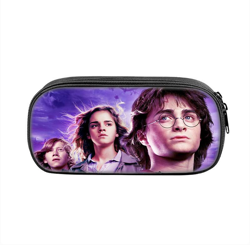 Harry Potter School Stationery Bag With Nylon Material For Students And Gift Use