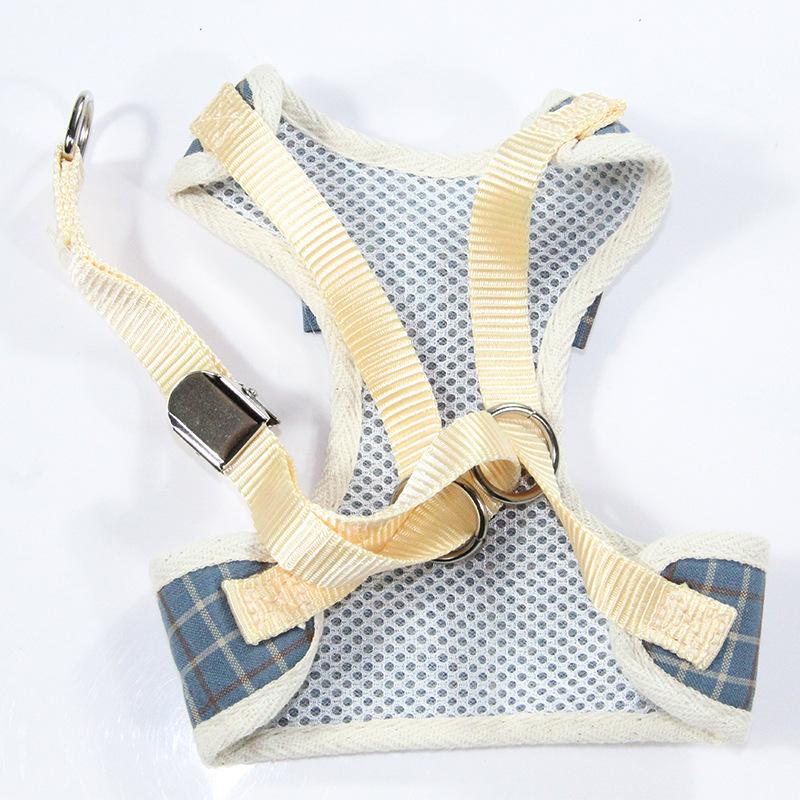 Cheaper Chihuahua Puppy Dog Vest Harness and Leash Set Adjustable Pet Harnesses for Small Dogs Pinscher Yorkshire mascotas Leads