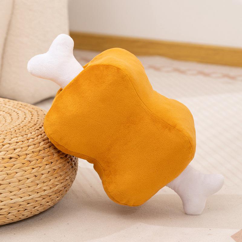 Creative Chicken Leg Plush Pillow: Soft Cushion Doll for Children's Comfort