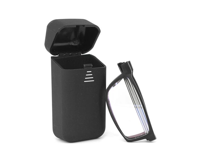 Foldable Anti Blue Light Reading Glasses With Case Portable Computer Glasses For Men Husband Gift