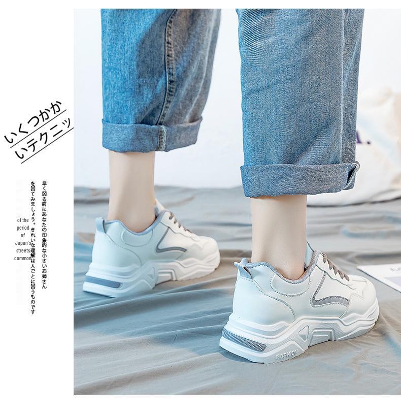 Women's Versatile Dad Sneakers 2025: New Thick-Soled Casual Running Shoes for Spring/Summer