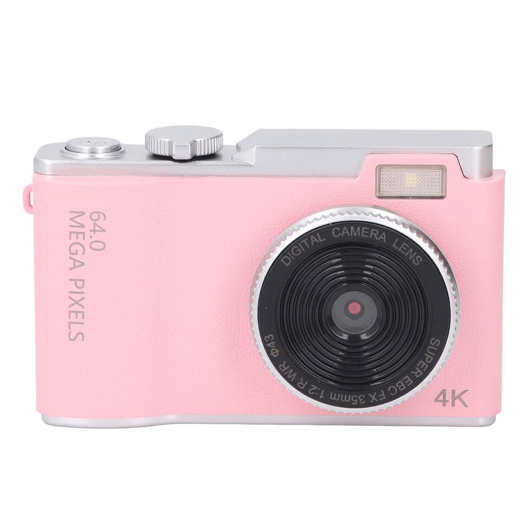 48MP 1080P Digital Camera 16X Digital Zoom 2.4inch HD Display Front and Rear Dual Lens Type C Charging Point and Shoot Camera