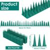 20Pcs Bird Spikes Plastic Fence Toppers To Keep Pigeon or Animals Stop, Fox Squirrel Deterrent Fence Anti Climb for Garden Wall