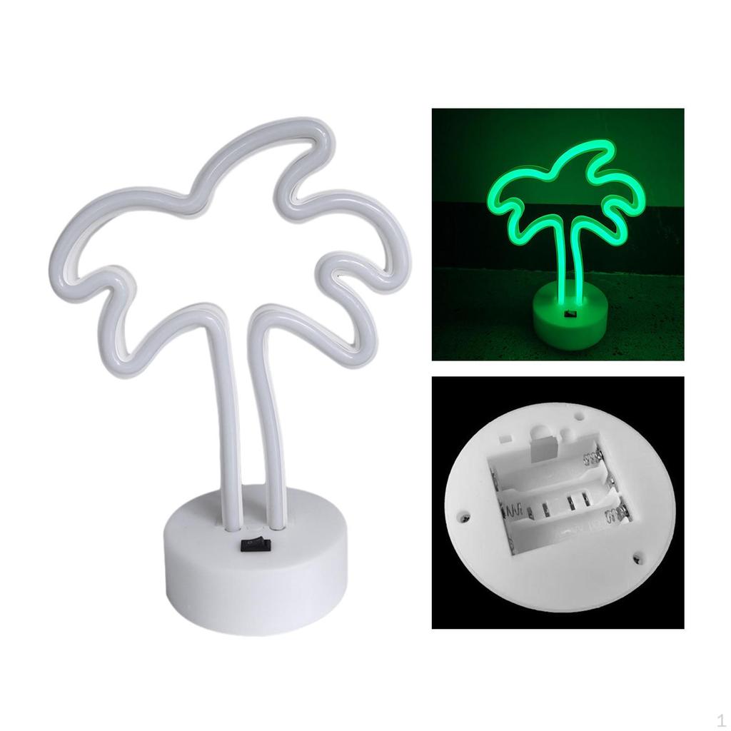 Novelty Neon Signs USB & Battery Powered for Christmas Summer Party Bedroom
