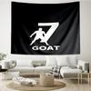 7 Print Tapestry, Backdrop, Easy Setup, Ideal for Bedroom, Office & Living Room, with Aesthetic Wall Hanging Decor.