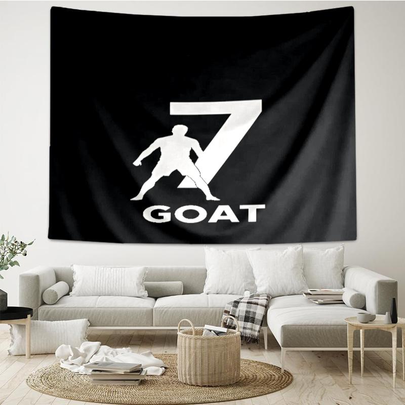 7 Print Tapestry, Backdrop, Easy Setup, Ideal for Bedroom, Office & Living Room, with Aesthetic Wall Hanging Decor.
