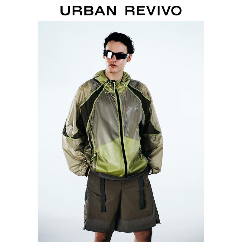 UR Men's Urban Sport Color Block Hooded Jacket UUN150001