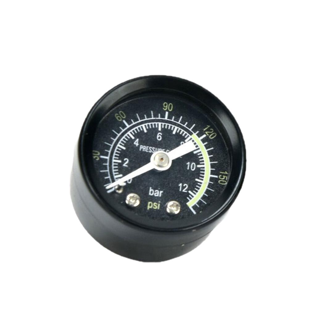 Heavy Duty Industrial Pressure Gauge with Overload Protective Suitable for Air Compressor Accessories and Pneumatic Tool