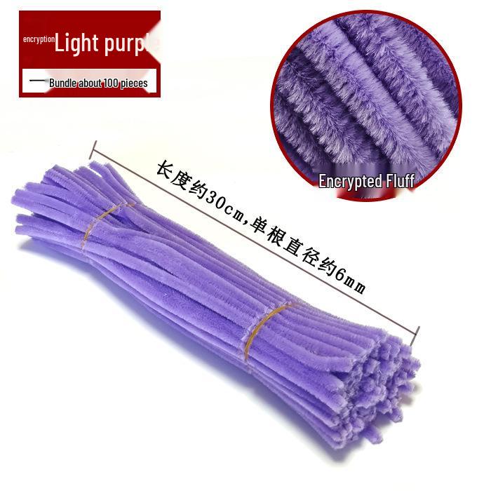 Super Dense Velvet Chenille Stems Sunflower Bouquet DIY Kit with Eco-Friendly Pipe Cleaners