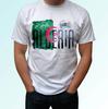 Algeria Flag Design White Kids Boys T-Shirt Top Modern Tee - S S Kids Baby Sizes