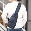 Men's Casual Crossbody Shoulder Bag Waterproof Lightweight Small Pouch for Gym Sports Cycling Outdoor Use
