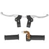 22mm Motorcycles Twist Throttle Grips Brake Levers Set Left Right for 47cc 49cc 2 Stroke Dirt Bike