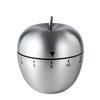 Cute Stainless Steel Egg Shaped Mechanical Visual Countdown Reminder Alarm Clock Kitchen Timer