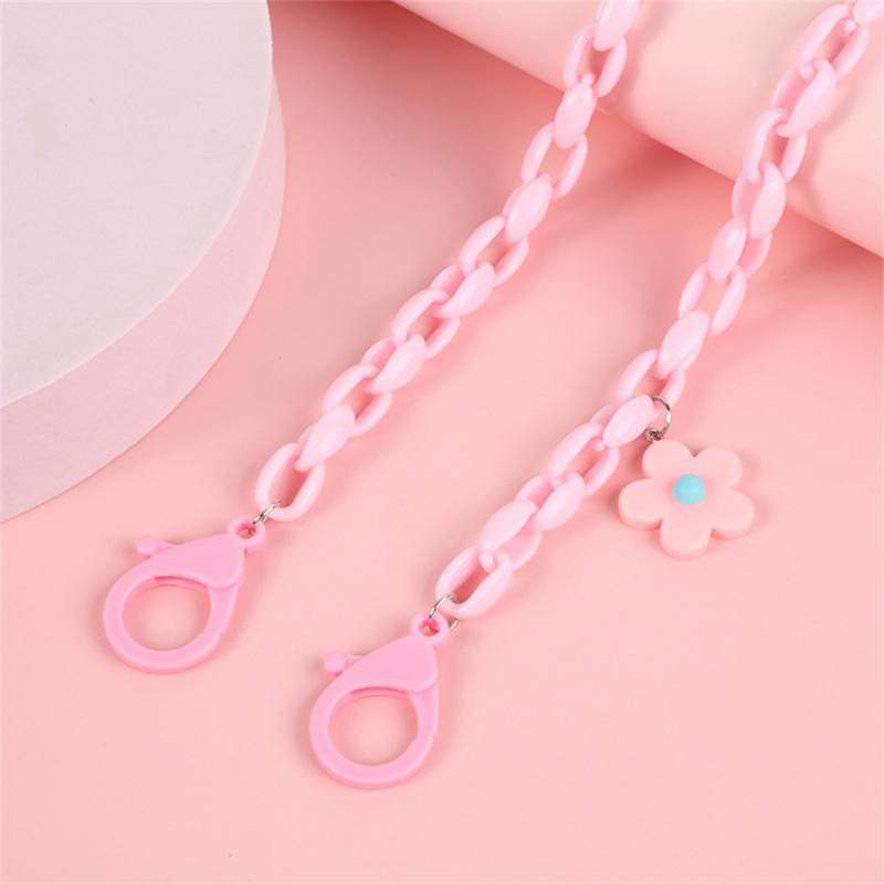 1~4PCS 70cm Fashion Acrylic Face Mask Chain Women Anti Slip Mask Strap Glasses Chains Neck Chain Mask Holder Neck Strap Mask