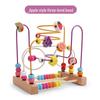 Wooden Stringing Beads for Toddlers 1-3: Animal & Fruit Blocks for Early Education & Hand-Eye Coordination