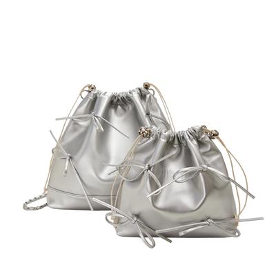 Zaino di Design di Nicchia, Zainetto alla Moda con Catena, Borsa da Viaggio per Uscite