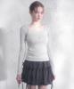VIVACIOUS Brin See-Through Round Neck Tee_6 Colors