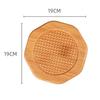 7.5 Inch Bamboo Trivets Heat Resistant Kitchen Decor Hot Large Coaster  for Table & Countertop