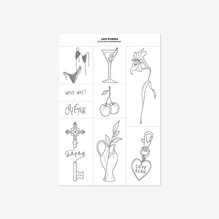 

Тату-мастер Vidasome 01 Временная наклейка-тату