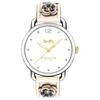Watch Quartz Movement Leather Strap 36mm White Dial Women's Watch Life Waterproof 14503079