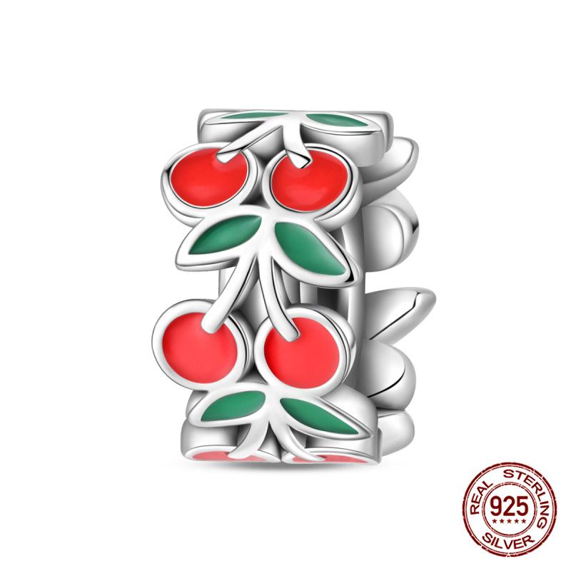 New 100% Copper Summer Coconut Beach Travel Ai Robot Charms Fit Originalbracelet Diy Jewelry Making Women Gift