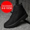 Herbst Winter Baumwollgepolstert Warm Unsichtbar Innen Höhenerhöhend Herren Baumwollschuhe High-Top Canvas-Schuhe Höhenerhöhender Schuh