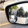 360 Degree HD Blind Spot Mirror For Car Reverse Frameless Ultrathin Wide Angle Round Convex Rear View Mirror Car Accessories