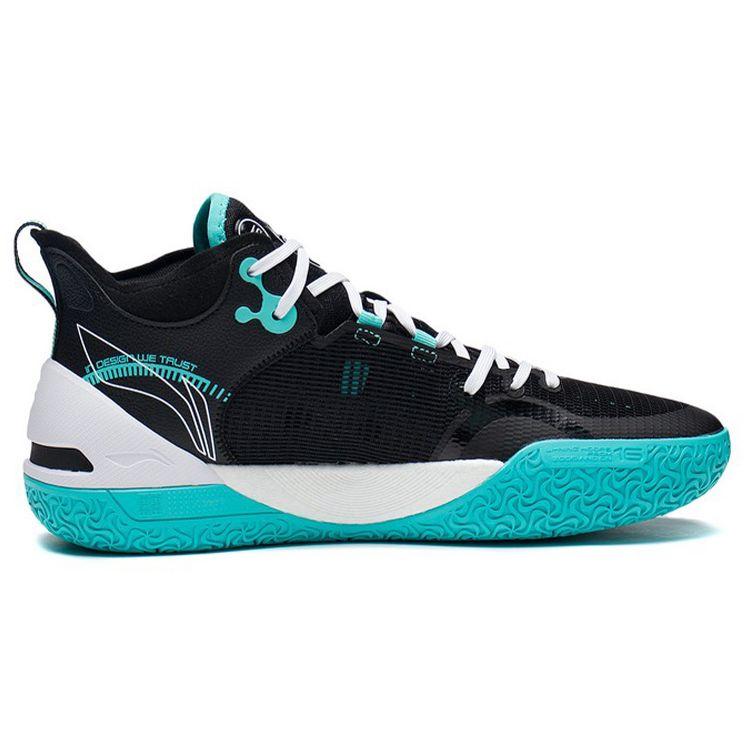 Li Ning Yu Shuai 16 Lightweight High Resilience Shock Absorption Non-Slip Wear-Resistant Low-Top Basketball Shoes Men Basketball Shoes Black ABAS053-6