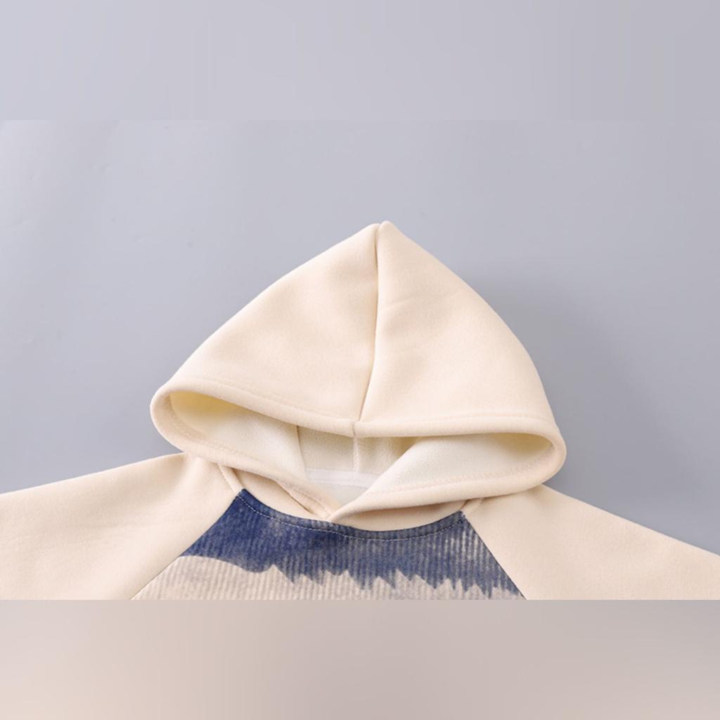 Kids Casual Long-Sleeve Set, Comfortable Daily Wear Outfits