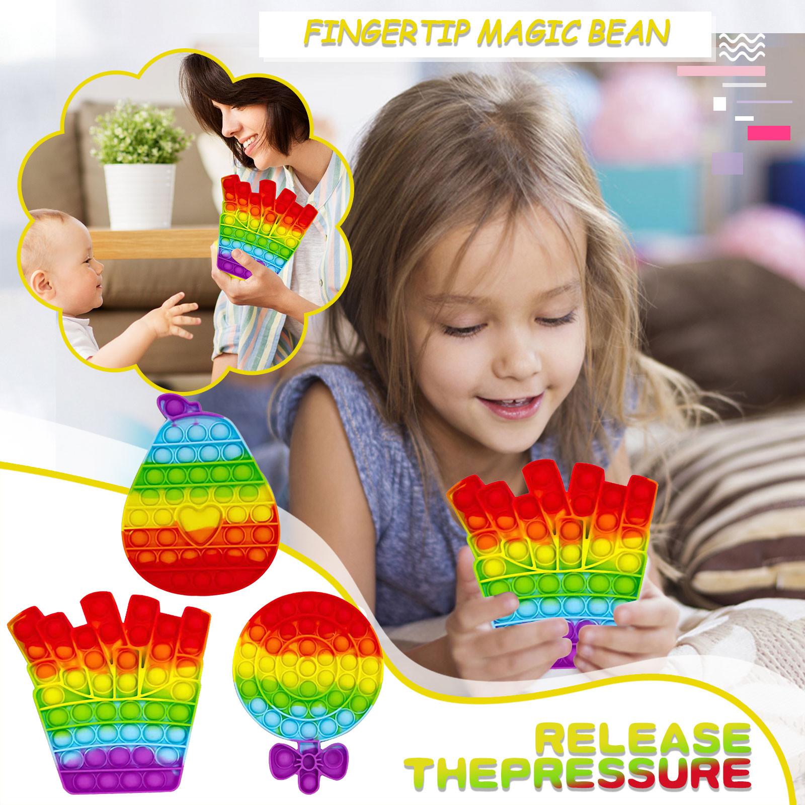 

Сенсорные игрушки с пузырьками-снятие стресса, силиконовые игрушки для снятия давления