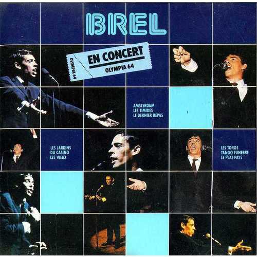 

CD JACQUES BREL - Olympia 64 8312852 Polygram 1986 France Pop Used