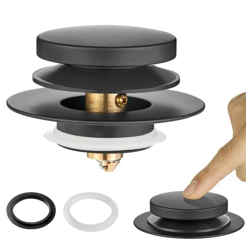 Strong Metal Bath Tub Drain Stoppers Popups Mechanism Proof Designs Drain Stoppers Metal Bath Drain for Bathroom