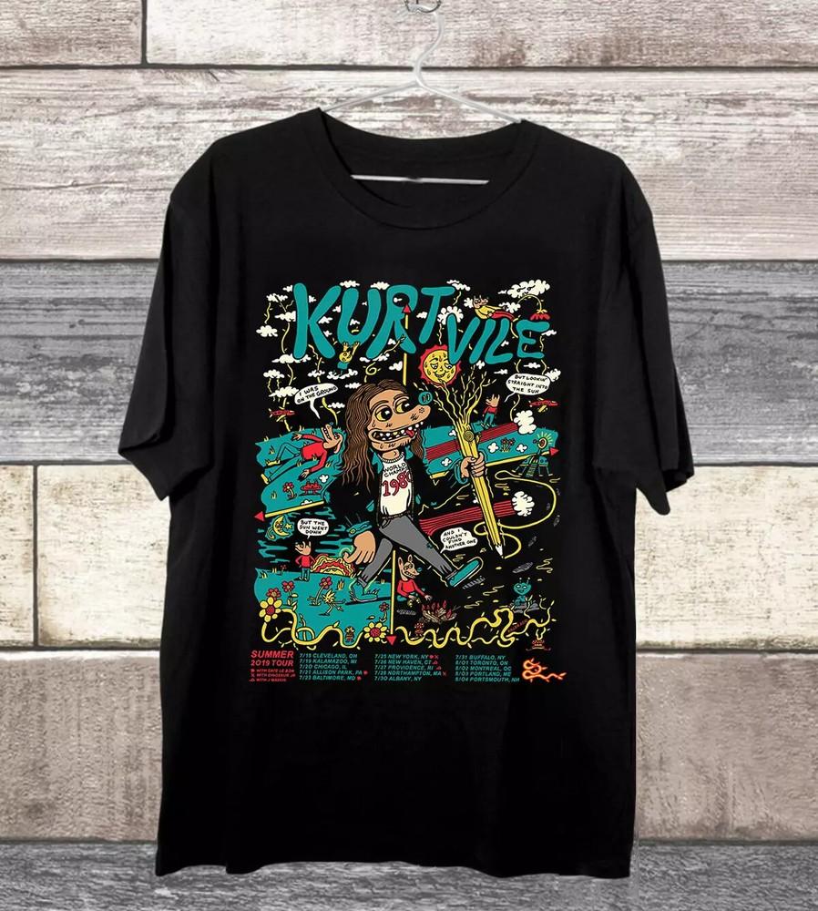 Kurt Vile Summer Tour 19 Killer Acid T-Shirt Unisex T-Shirt M